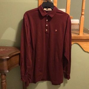 “Port Royal, VA” Long-Sleeved Burgundy Collar
